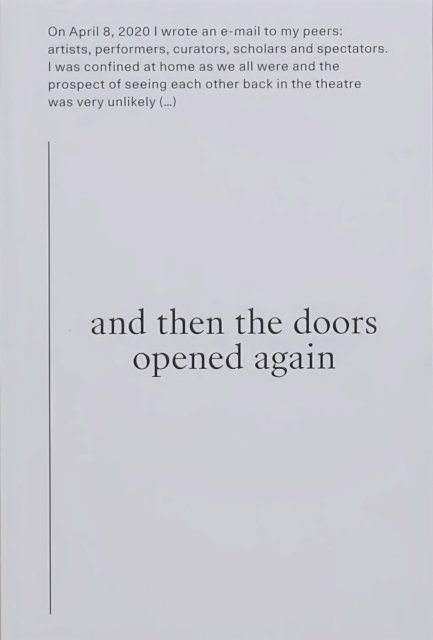 and then the doors opened again