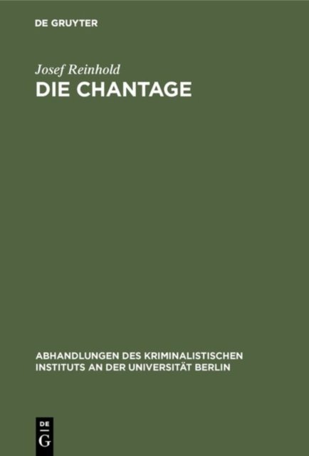 Chantage