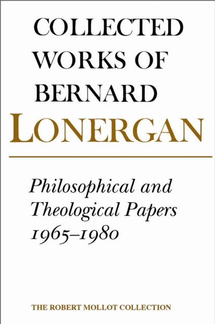 Philosophical and Theological Papers, 1965-1980