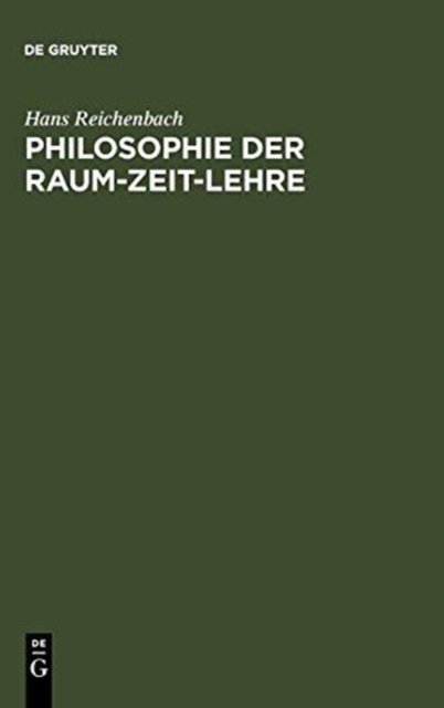 Philosophie Der Raum-Zeit-Lehre