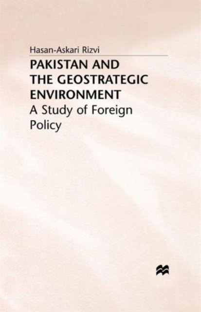 Pakistan and the Geostrategic Environment