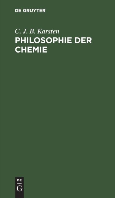 Philosophie der Chemie