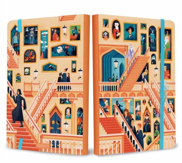 Harry Potter: Exploring Hogwarts The Grand Staircase Notebook