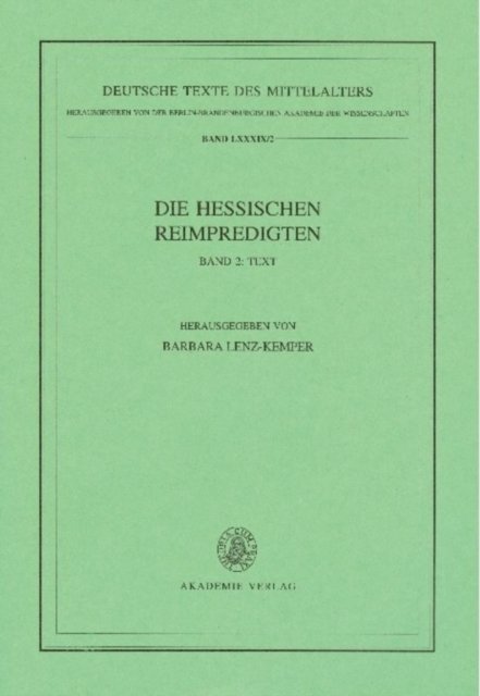 Die Hessischen Reimpredigten