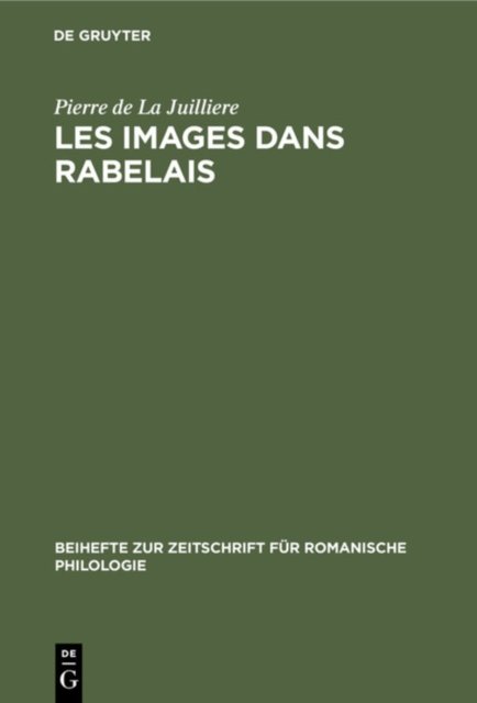 Les Images Dans Rabelais