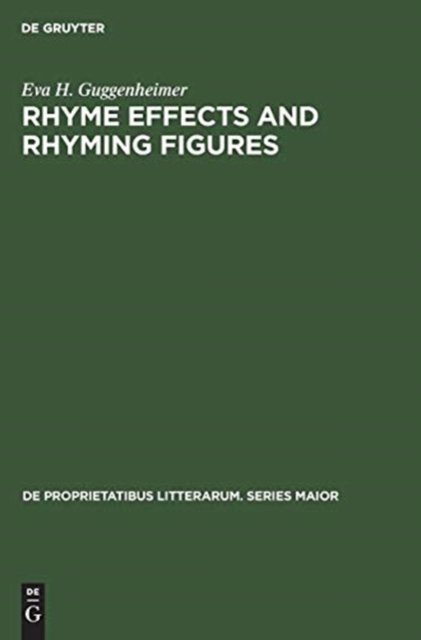 Rhyme Effects and Rhyming Figures