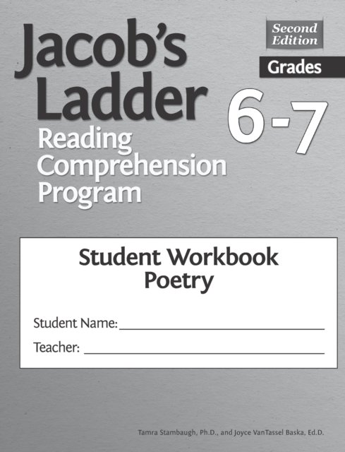Jacob''s Ladder Reading Comprehension Program