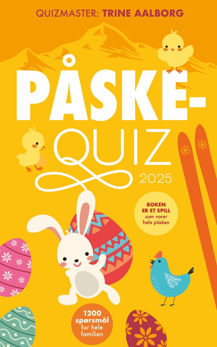 Påskequiz 2025 - 1200 spørsmål for hele familien
