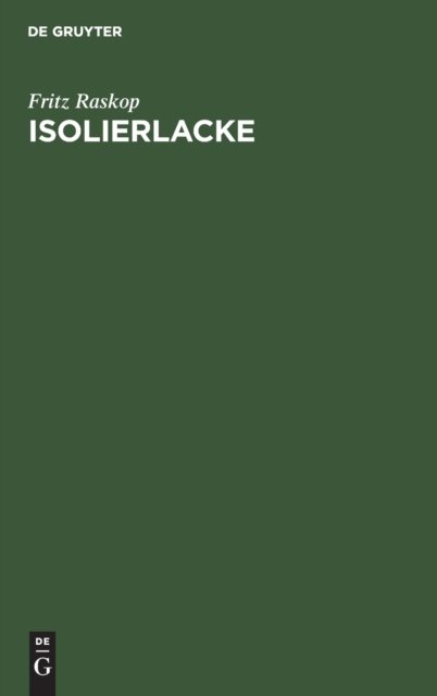 Isolierlacke