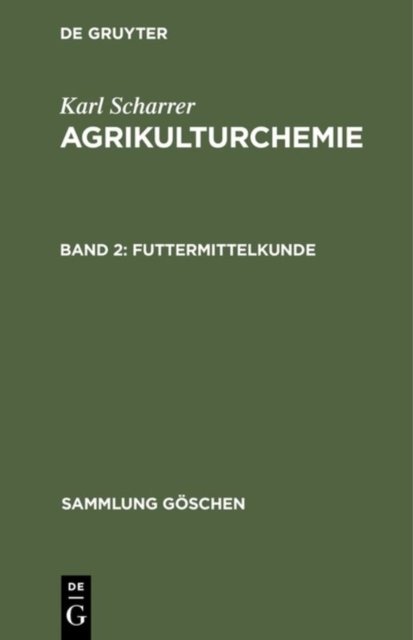 Futtermittelkunde