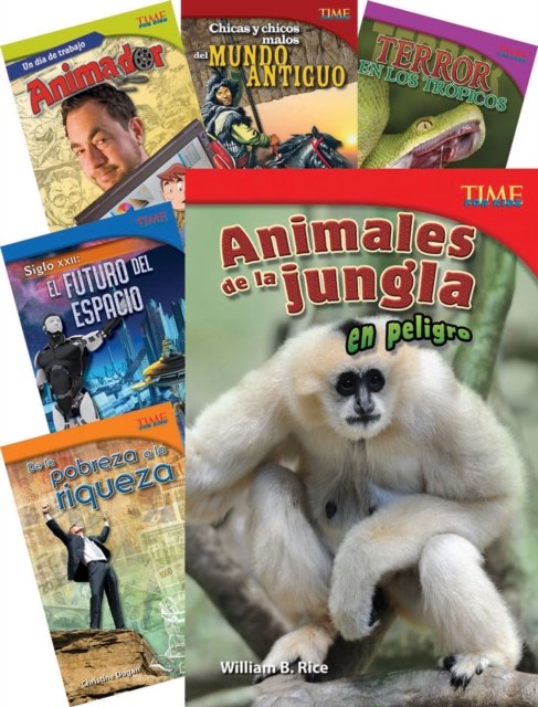 TIME FOR KIDS® Informational Text Grade 5 Spanish Set 3 10-Book Set