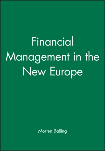 Financial Management In The New Europe