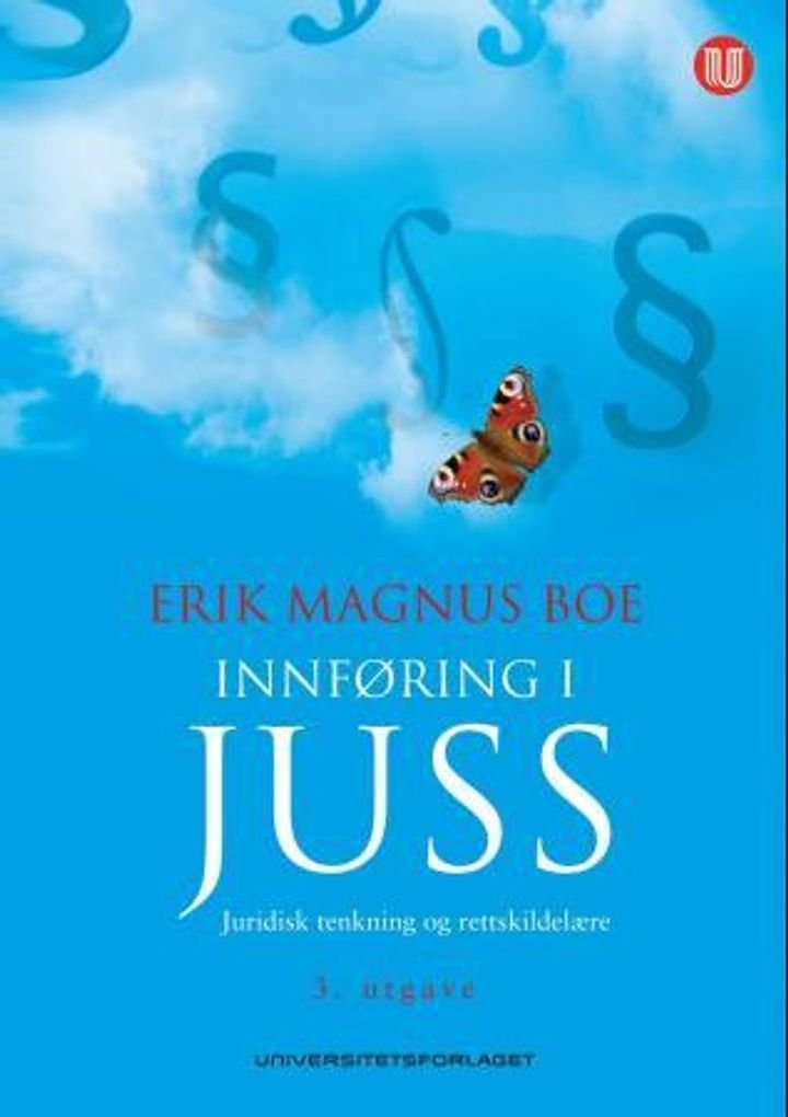 Innføring i juss - juridisk tenkning og rettskildelære