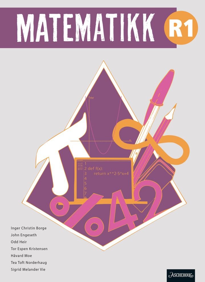 Matematikk R1 - matematikk R1 programfag VG2