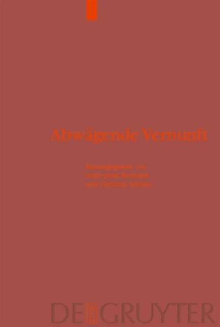 Abwagende Vernunft