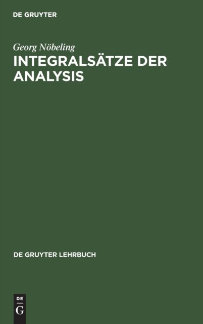 Integralsatze Der Analysis