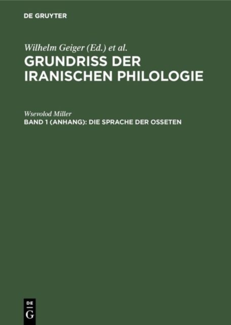 Sprache der Osseten