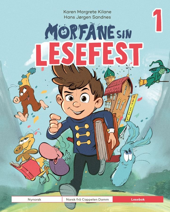 Morfane sin lesefest - lesebok for 1. trinn
