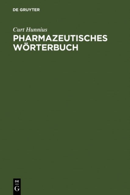 Pharmazeutisches Worterbuch