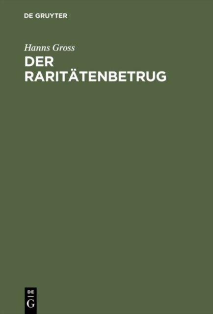 Der Raritatenbetrug