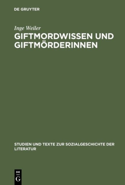 Giftmordwissen und Giftmorderinnen