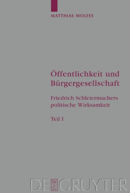 Offentlichkeit und Burgergesellschaft