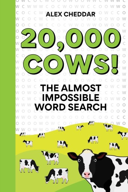 20,000 Cows!  An Almost Impossible Word Search