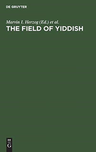 The field of yiddish