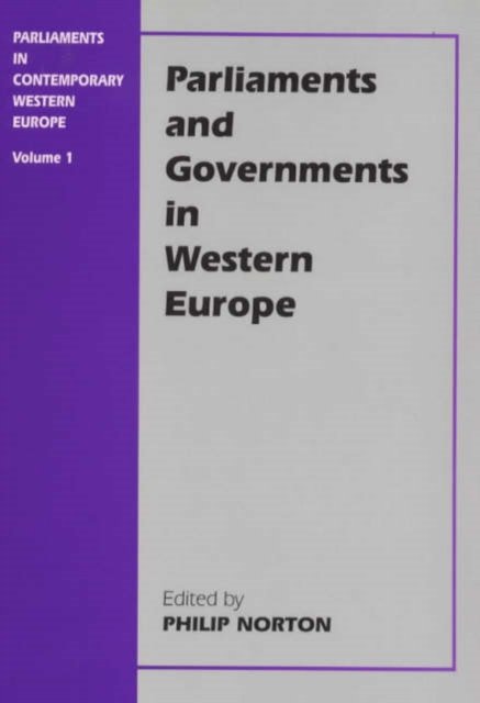 Parliaments in Contemporary Western Europe