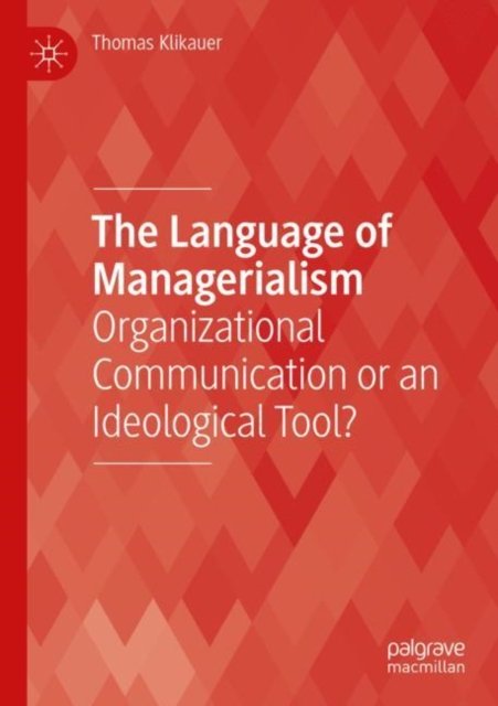 The Language of Managerialism