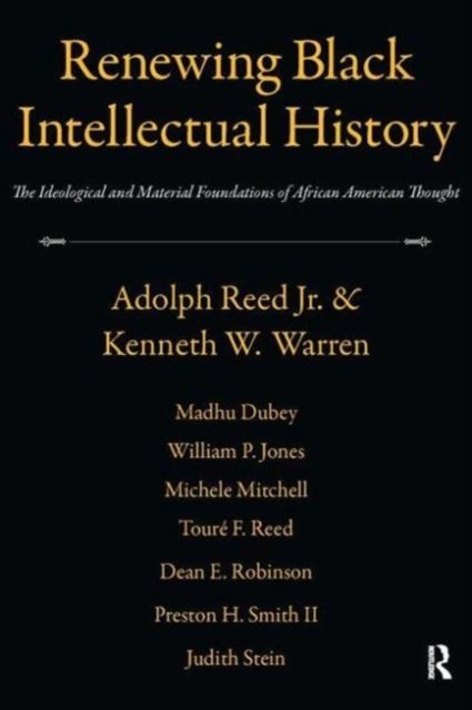 Renewing Black Intellectual History