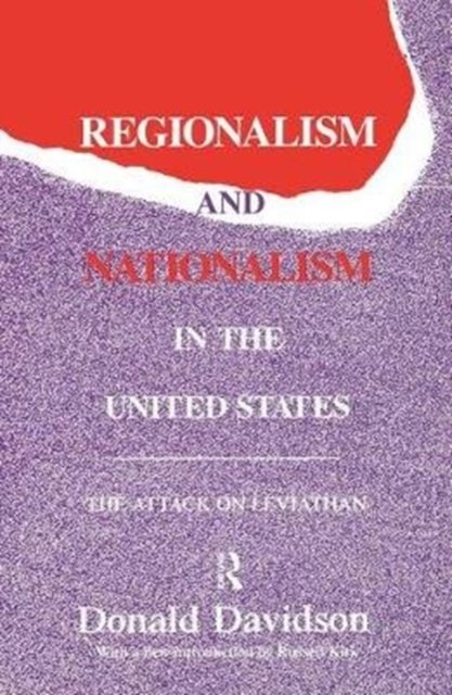 Regionalism and Nationalism in the United States