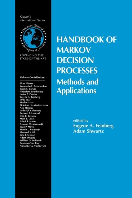 Handbook of Markov Decision Processes