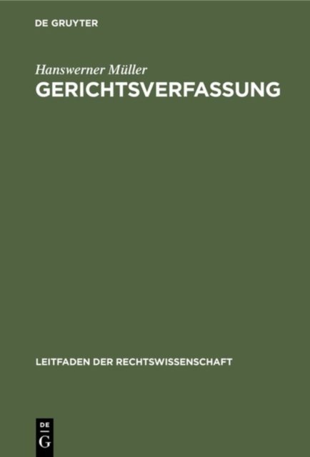Gerichtsverfassung