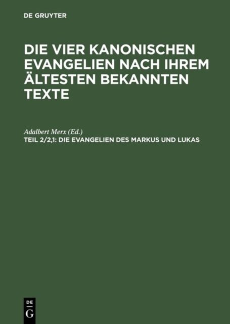 Evangelien des Markus und Lukas