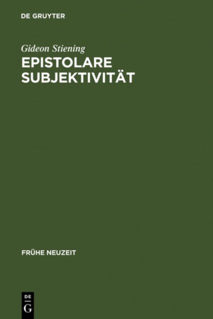 Epistolare Subjektivitat