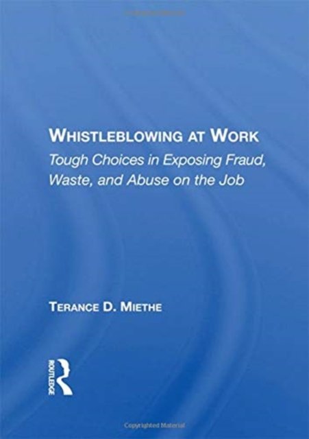 Whistleblowing At Work
