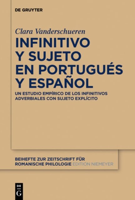 Infinitivo y sujeto en portugues y espanol
