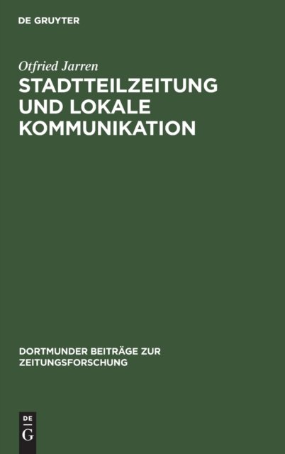 Stadtteilzeitung Und Lokale Kommunikation