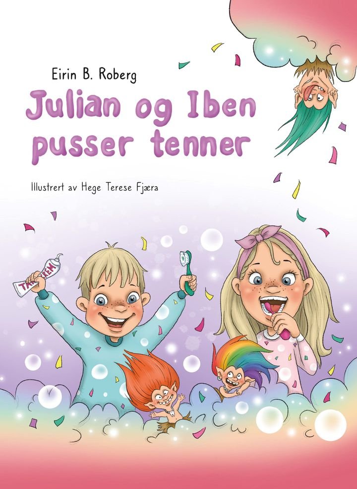 Julian og Iben pusser tennene