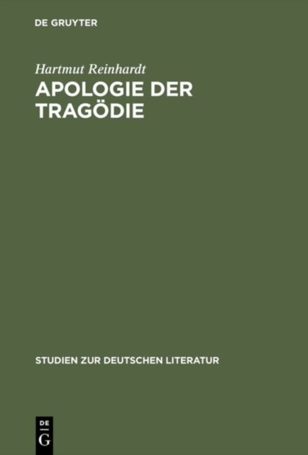 Apologie der Tragodie