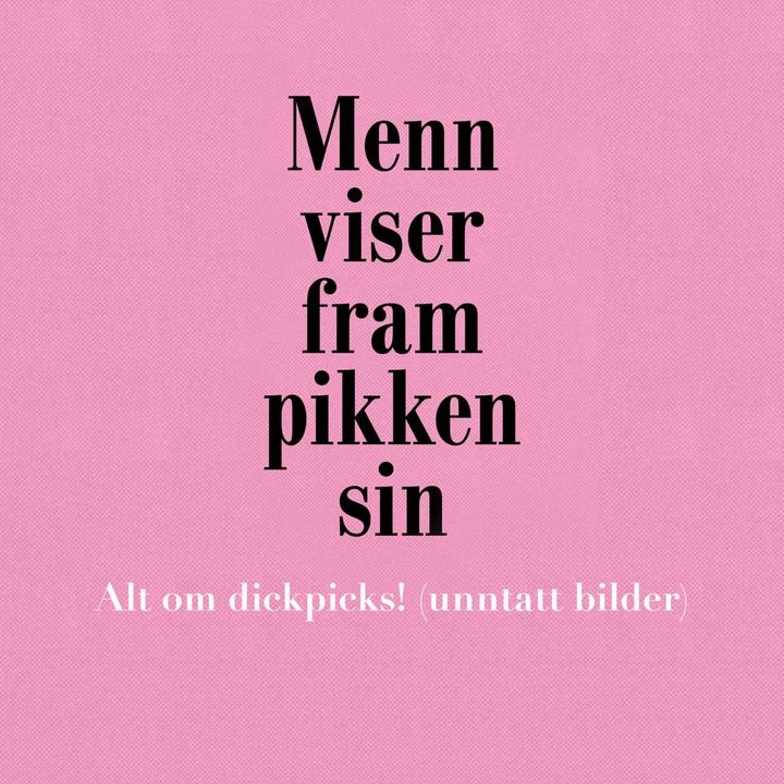 Menn viser fram pikken sin