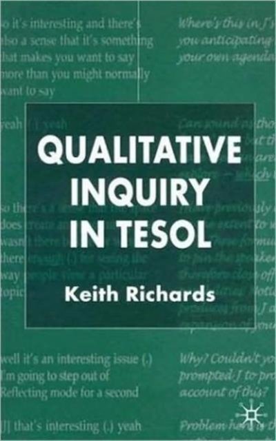 Qualitative Inquiry in TESOL