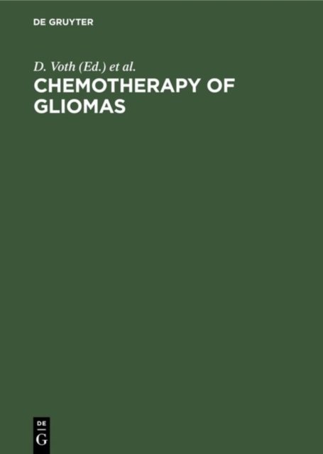 Chemotherapy of gliomas