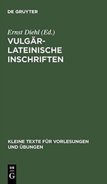 Vulgarlateinische Inschriften