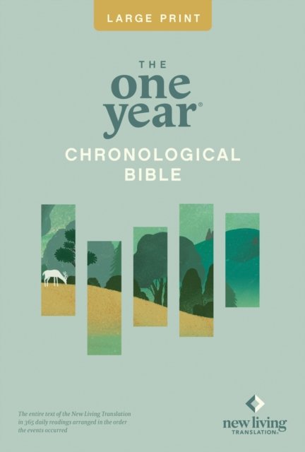 NLT One Year Chronological Bible, Slimline Large Print