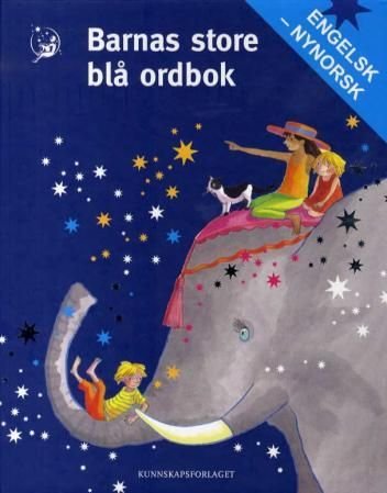 Barnas store blå ordbok - engelsk - nynorsk