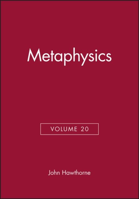 Metaphysics: Philosophical Perspectives Volume 20