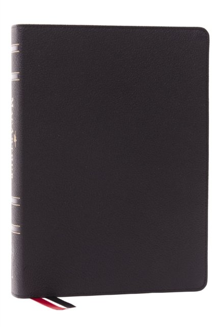 LSB, MacArthur Study Bible, Black Genuine Leather, Comfort Print, Thumb Indexed