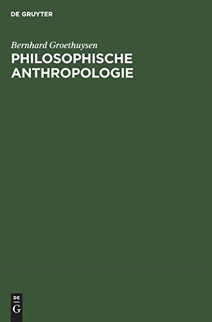 Philosophische Anthropologie